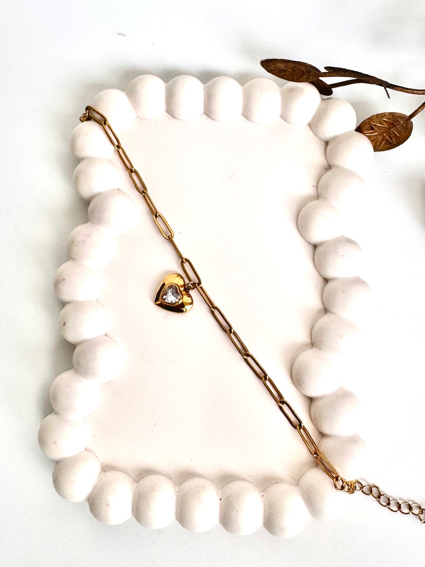 Linked Heart Spark Bracelet